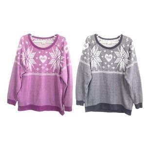 PINK VS oversized sweaters (2 pieces) Size M